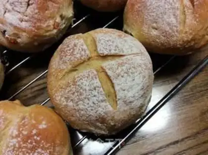 Make Pocket country bread step 17