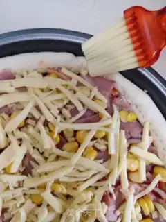 Make Bacon corn pizza step 13