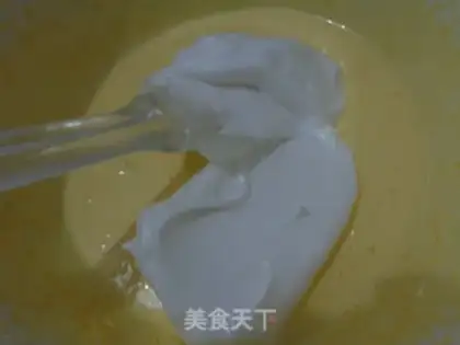 Make Coco sponge cake step 7
