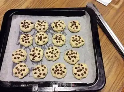 Make Blueberry and tea cookies step 11
