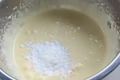 Make Tiger cake roll step 2