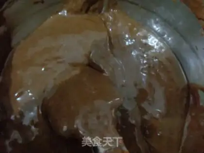 Make Coco sponge cake step 11