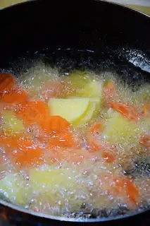 Make Potato burn the sea belt step 2