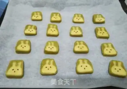 Make Tea bunny cookies step 21