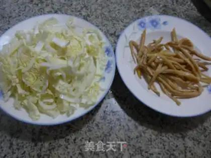 Make Yellow cabbage step 0
