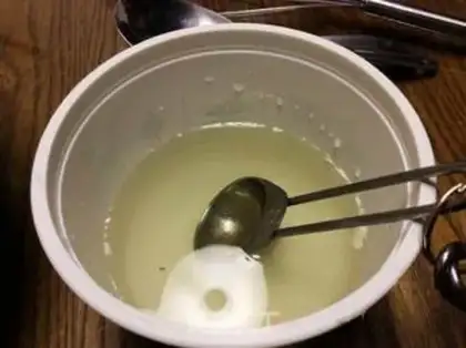 Make Blueberry orange yang cake step 4