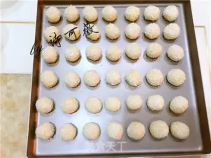 Make Coconut ball step 8