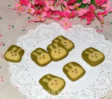 Make Tea bunny cookies step 24