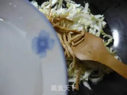 Make Yellow cabbage step 2