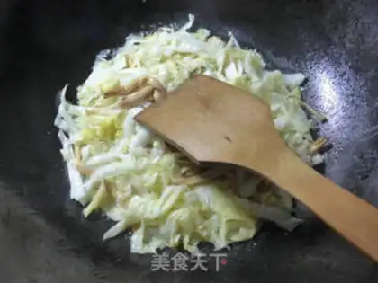 Make Yellow cabbage step 3