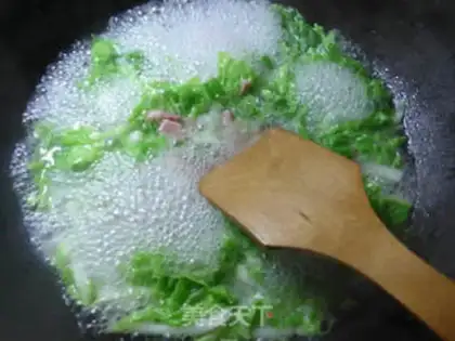 Make Salted cabbage for dry silk step 3