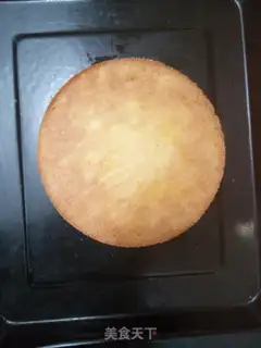 Make Big white sugar cake step 6