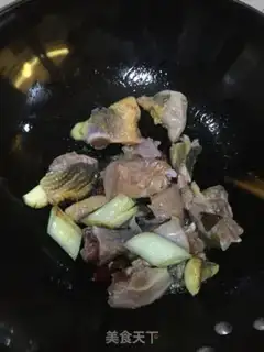Make Potato pepper chicken step 5