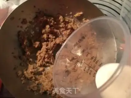 Make Black sesame oatmeal step 1