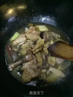 Make Potato pepper chicken step 6