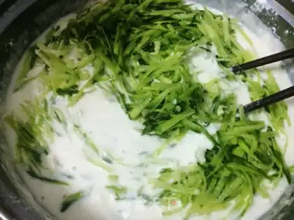 Make Rop noodle step 1