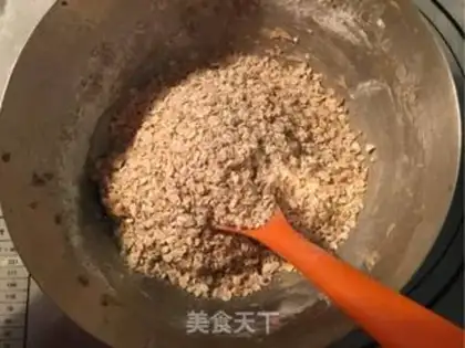 Make Black sesame oatmeal step 4