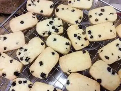 Make Blueberry cookies step 8