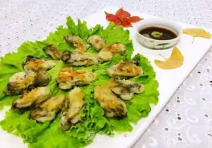 Make Iron-fried oysters step 9