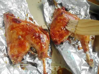 Make A roasted duck leg step 8