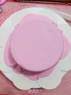 Make Big white sugar cake step 15