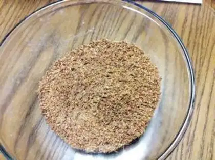 Make Cranberry seed bread step 1