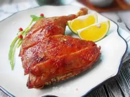 Make A roasted duck leg step 11