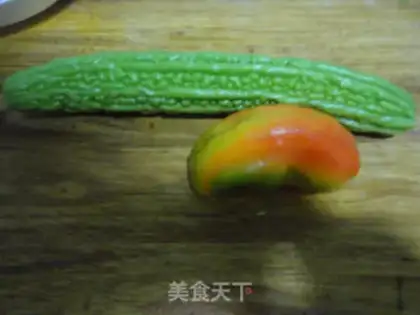 Make A cold, bitter melon step 0