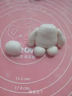 Make Big white sugar cake step 25