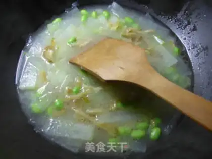 Make Squeeze the cabbage and cook the melon step 6