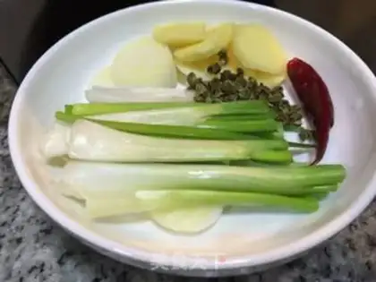 Make Fan shrimp step 1