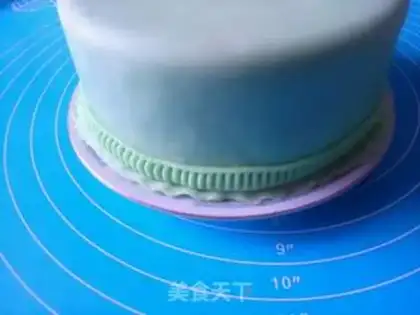 Make Bear rolls sugar cake step 7