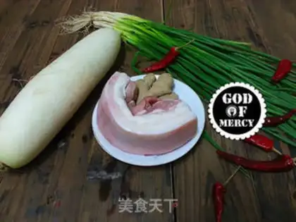 Make Five flowers for radish step 0