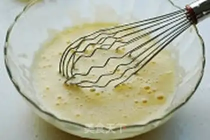 Make Ginger orange pillow cake step 2