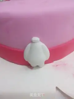 Make Big white sugar cake step 34