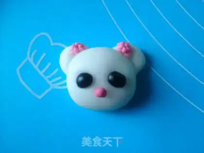 Make Bear rolls sugar cake step 11