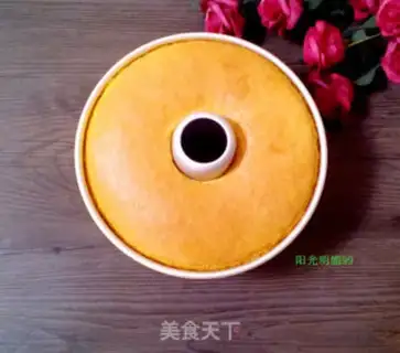 Make Six-inch mid-air sponge cake step 12