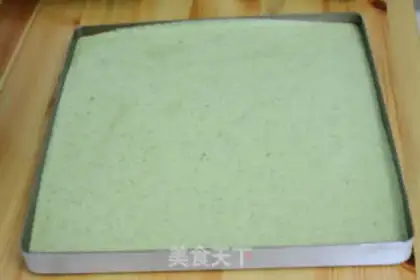 Make Peach cake rolls step 11