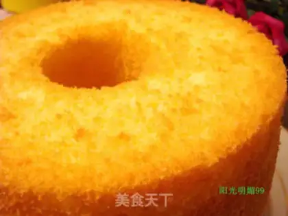 Make Six-inch mid-air sponge cake step 14