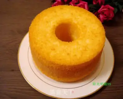 Make Six-inch mid-air sponge cake step 16