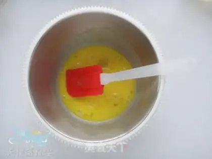 Make Peach cookies step 1