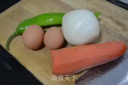 Make Homemade egg fried rice step 0