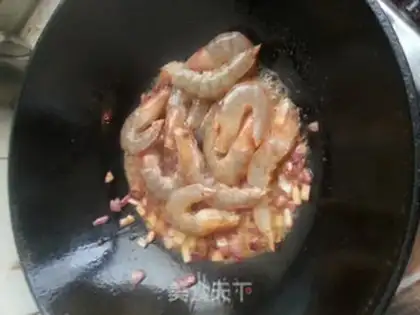 Make Flaming shrimp step 5