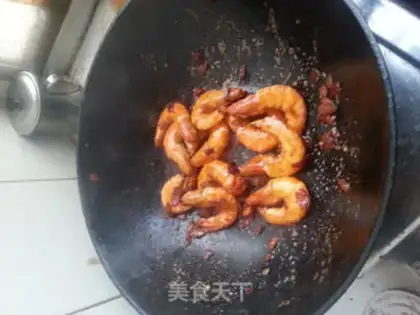 Make Flaming shrimp step 8