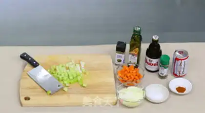 Make Secret vanilla beer roast chicken step 2