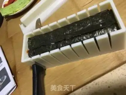 Make Japanese sushi step 8
