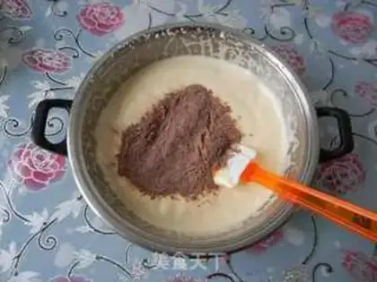 Make Chocolate cake step 5