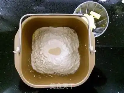 Make ♪ Bread at the bottom of honey step 0