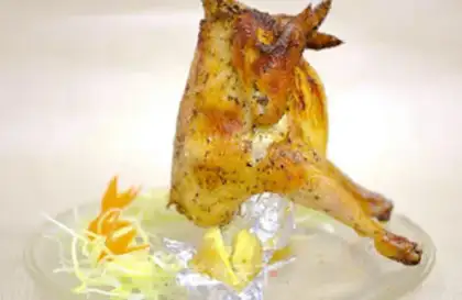 Make Secret vanilla beer roast chicken step 10