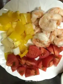 Make Shrimp fried tomatoes step 8